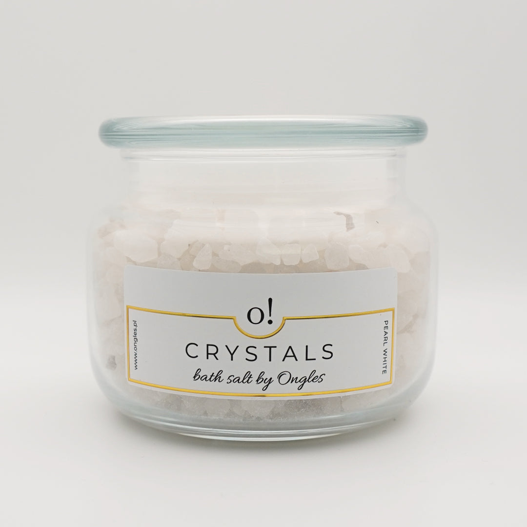 o! Crystals Pearl White