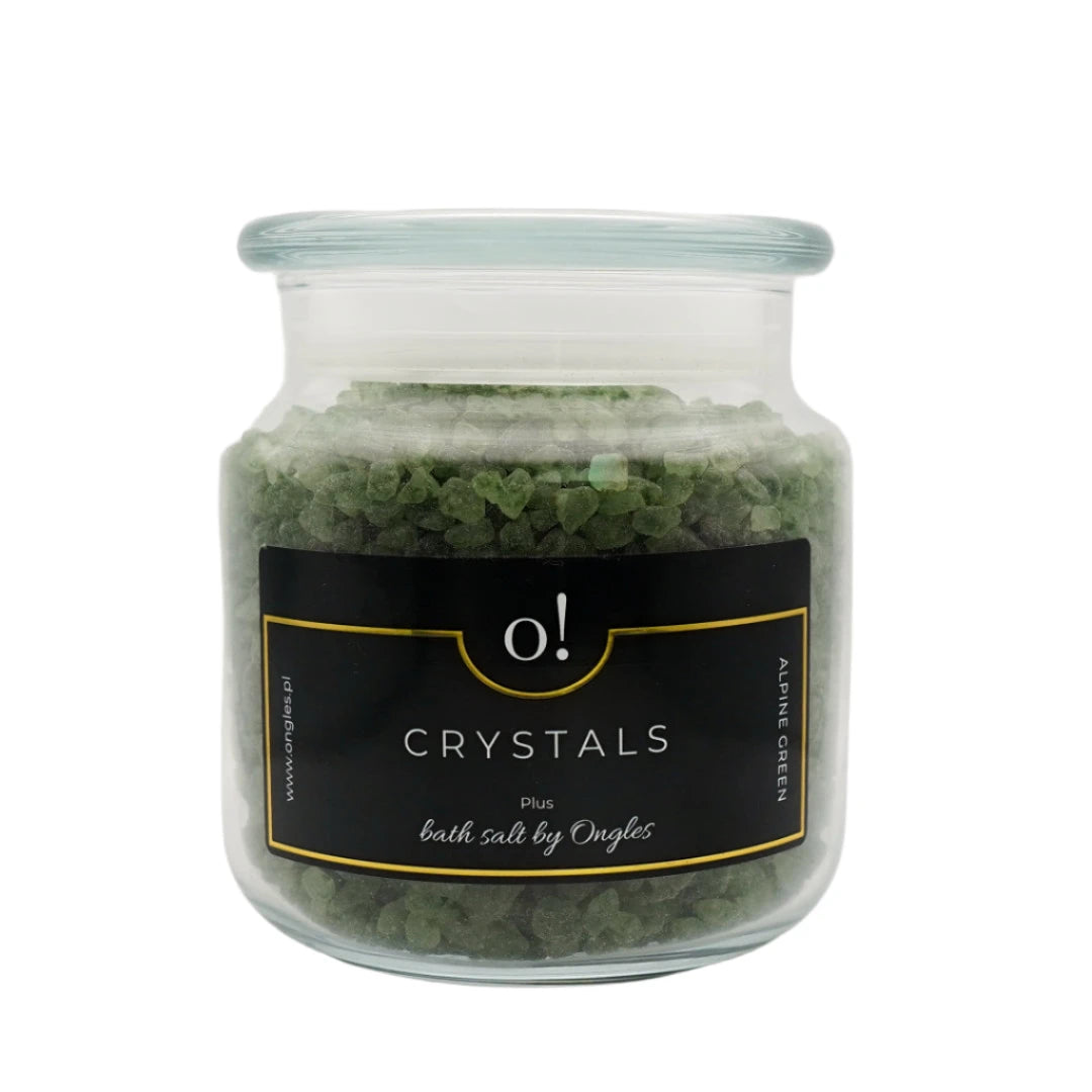 ól do kąpieli Ziołowy Detoks 600g od Ongles w formie kryształków. Naturalna sól o ziołowym aromacie, wspomagająca detoksykację, relaks i pielęgnację skóry. Idealna do domowego spa.