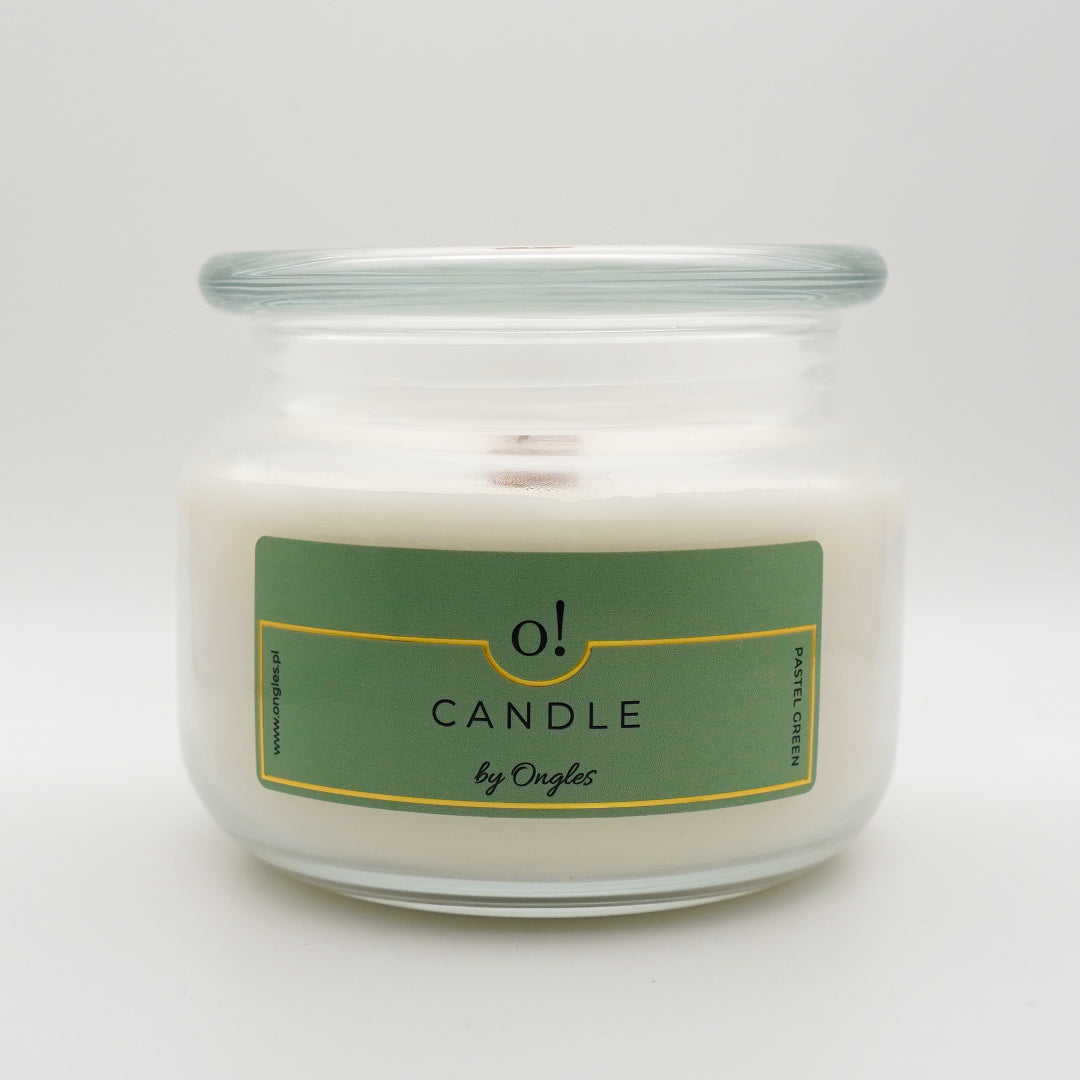 o! Candle Pastel Green
